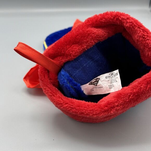 Kurt Alder TM DC Comics Superman Plush Like Fabric Cape Christmas Stocking 16" L - Picture 10 of 14